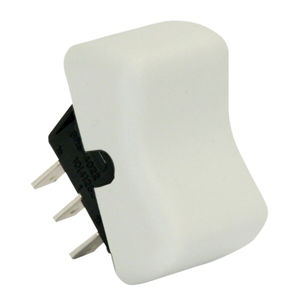 Jr Products JR Products 13075 SPDT On/On Switch - White 13075 - main